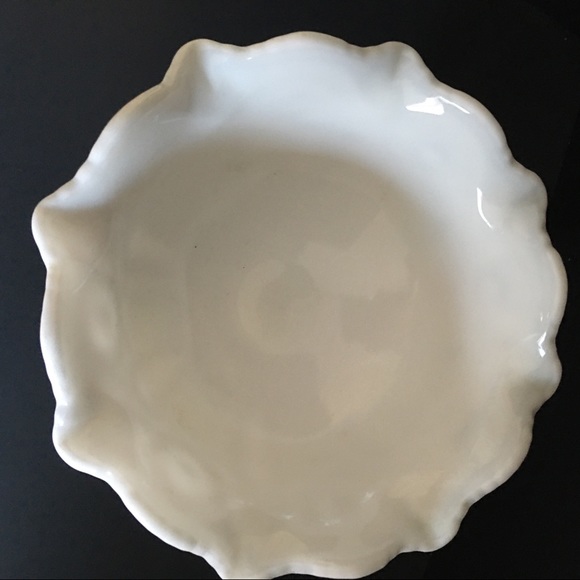 Kemple Milk Glass Quintec Pedestal Compote White Hob & Star 7.25" tall PERFECT - Picture 2 of 4